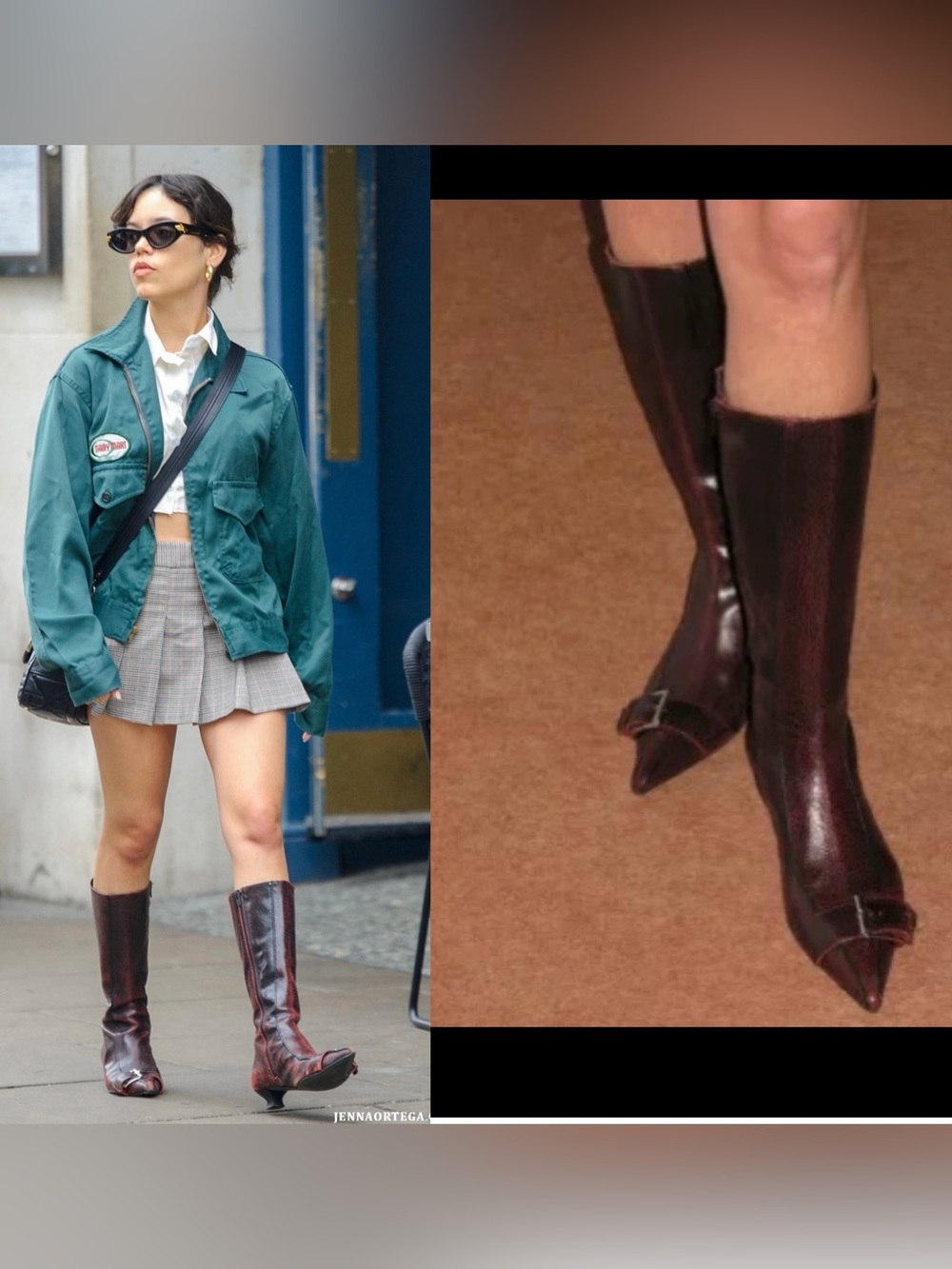 SUPER RARE Paloma Wool Judo Boots Buckle Pointed Toe As Seen on Jenna Ortega NEW